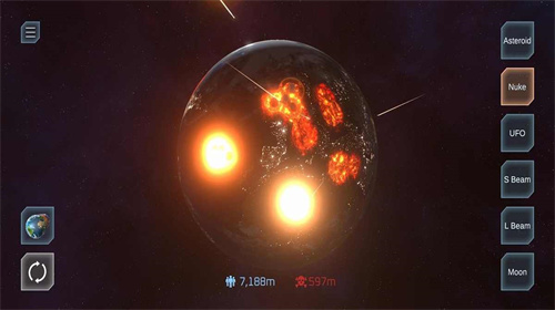 星球爆炸模拟器截图2