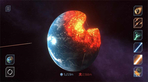 星球爆炸模拟器截图1
