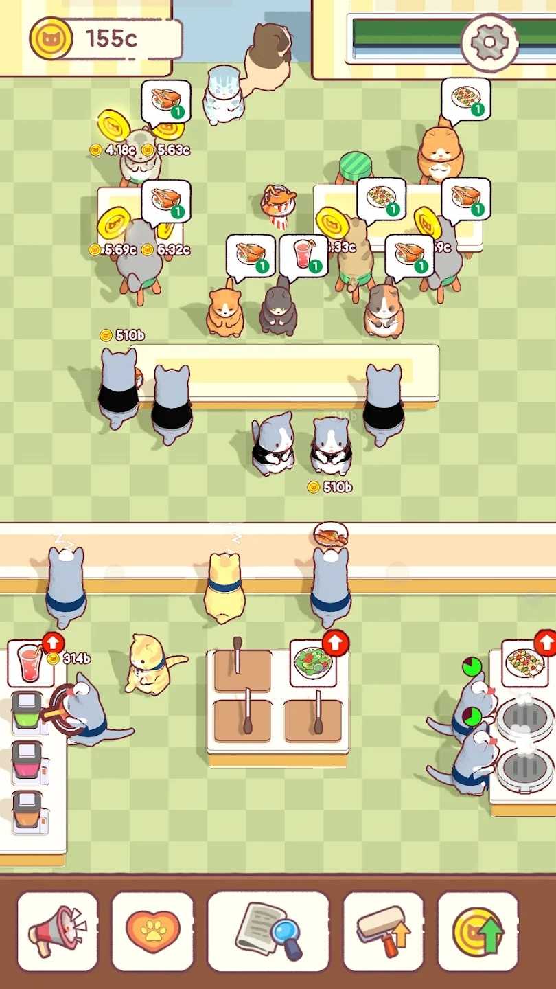 猫零食咖啡馆游戏(CatSnackCafe)截图3