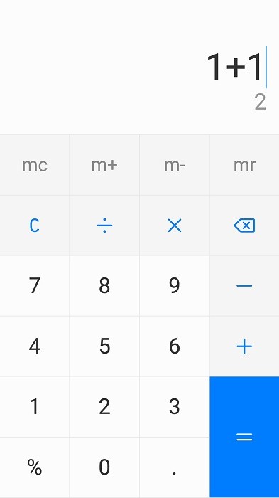 华为手机自带计算器截图3