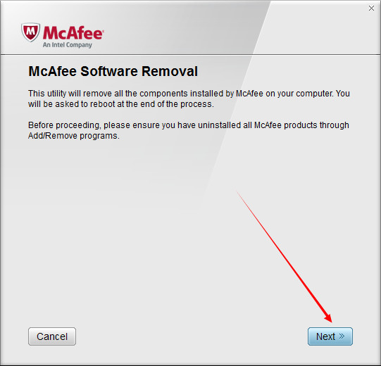 McAfee Removal Tool(迈克菲卸载工具)截图2