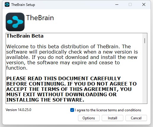 TheBrain(思维导图软件)截图1