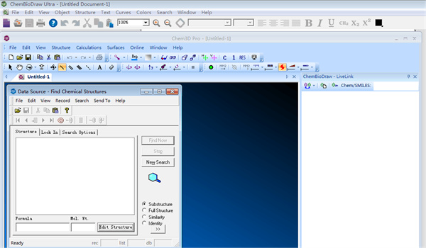 chembiooffice(化学结构式编辑软件)截图0
