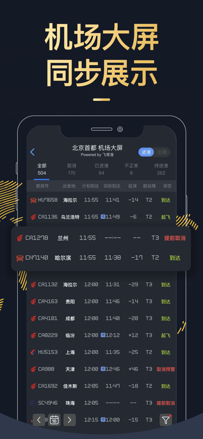 飞常准查航班业内版截图0