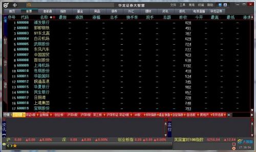 华龙证券大智慧经典版