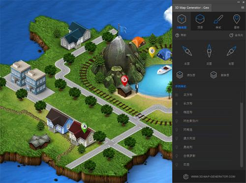3d map generator(ps三维地形插件)