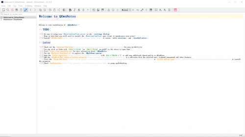 QOwnNotes(开源Markdown笔记本)