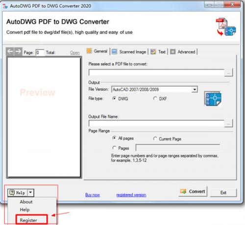 AutoDWG PDF to DWG Converter 2020(pdf转dwg转换器)免费版