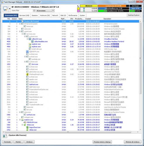 MiTeC Task Manager DeLuxe